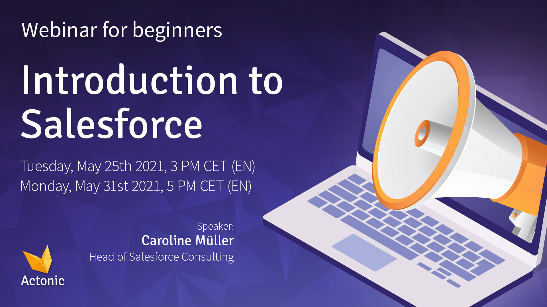 Webinars (Jira, Confluence, Salesforce et al.) 🎓 Actonic Unfolding